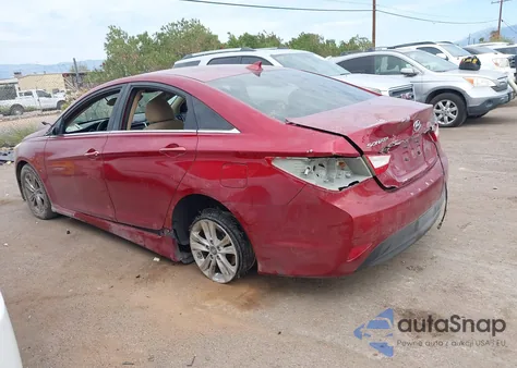 2014 Hyundai Sonata Gls из США, поврежденный, VIN 5NPEB4AC5EH944659